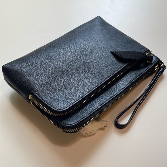 Talbots Commute Leather Wristlet
